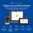 Contrôleur de charge solaire MPPT SmartSolar 100V 50A 12/24V Bluetooth pour système photovoltaïque avec suivi intelligent de puissance