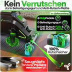Pedaltrainer Pro mit Anti-Rutsch-Set, Mini-Heimtrainer für Beine, bis 150 kg, leise