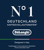 Kaffeevollautomat Magnifica S mit manuellem Milchaufschäumer und 13-stufigem Mahlwerk, schwarz