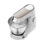 Küchenmaschine mit Waage und 5 l Edelstahlschüssel, 1200 W, inkl. 3-teiligem Patisserie-Set, Weiß
