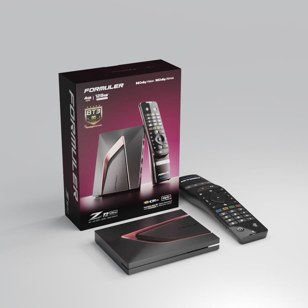 4K Streaming Media Player Z12 Ultra mit Dolby Vision Dolby Atmos und 128 GB Speicher