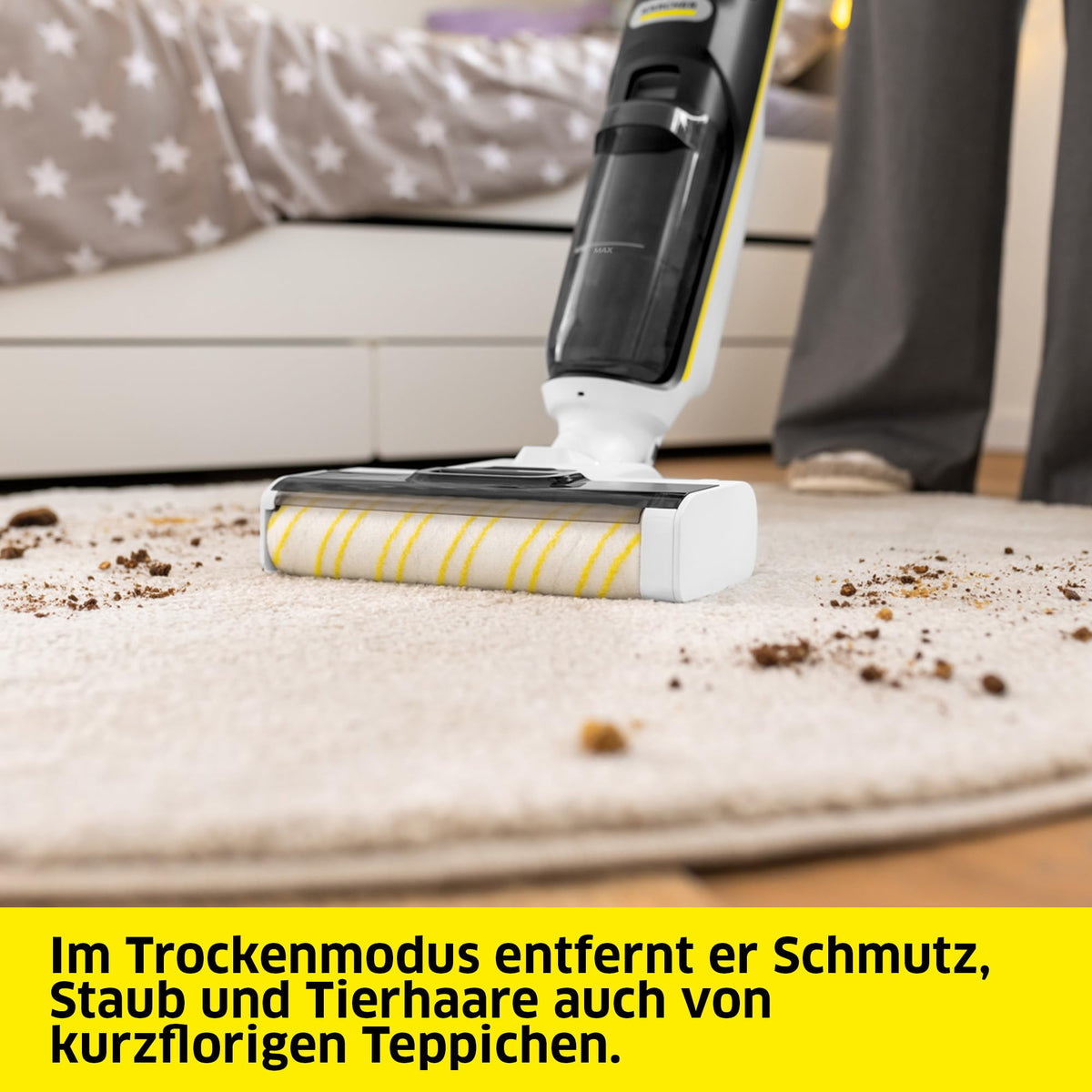 Saugwischer FCV 4 Special+ kabellos mit Dynamic!Control Schmutzsensor und System!Clean Selbstreinigung