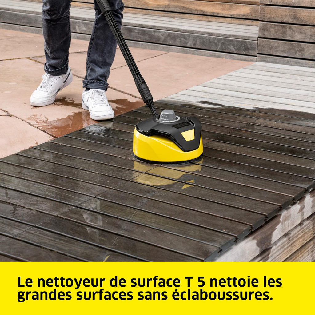 Nettoyeur haute pression K 4 FJ Home 130 bar débit 420 l/h avec pistolet HP lance Vario Power rotabuse buse à mousse et Home Kit