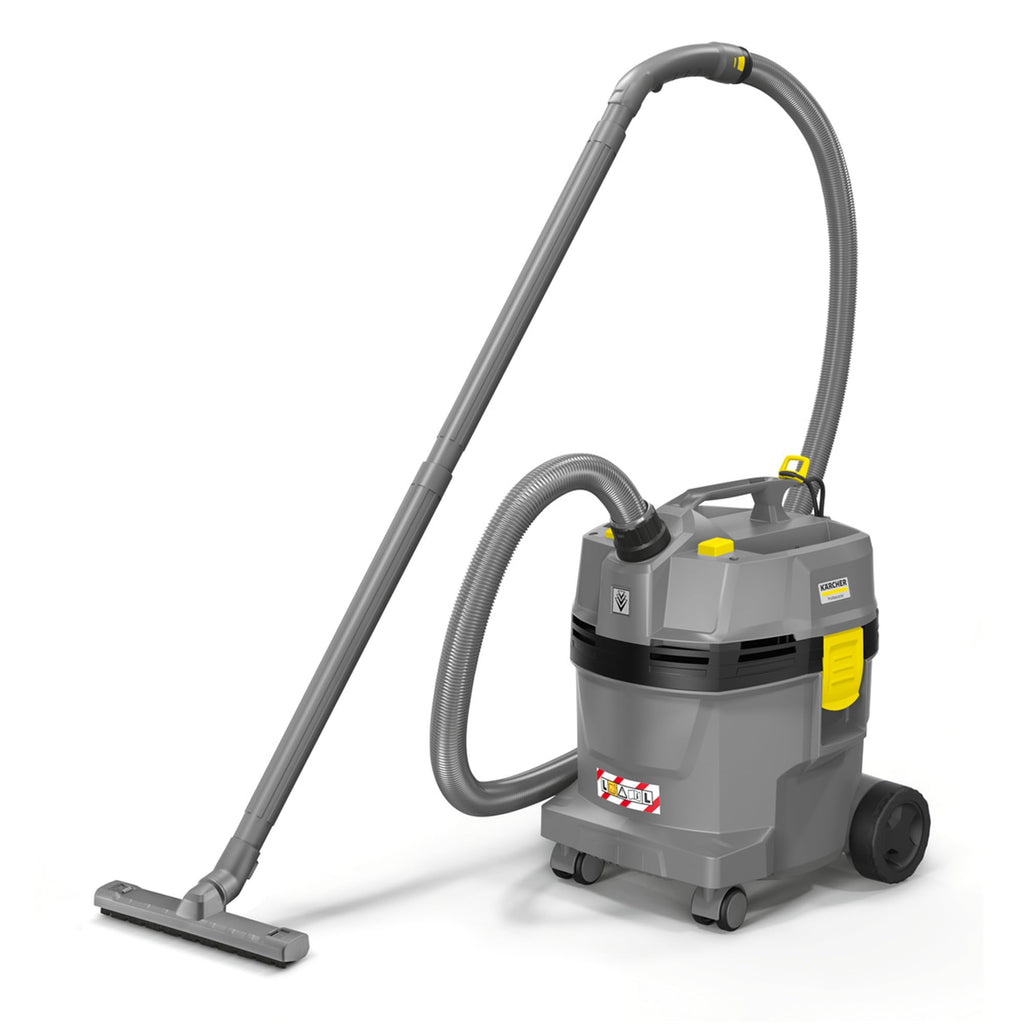 Aspirateur eau et poussières NT 22/1 Ap L 1300 W avec réservoir 22 L filtre cartouche PES tuyau 1,9 m et accessoires sols humides secs