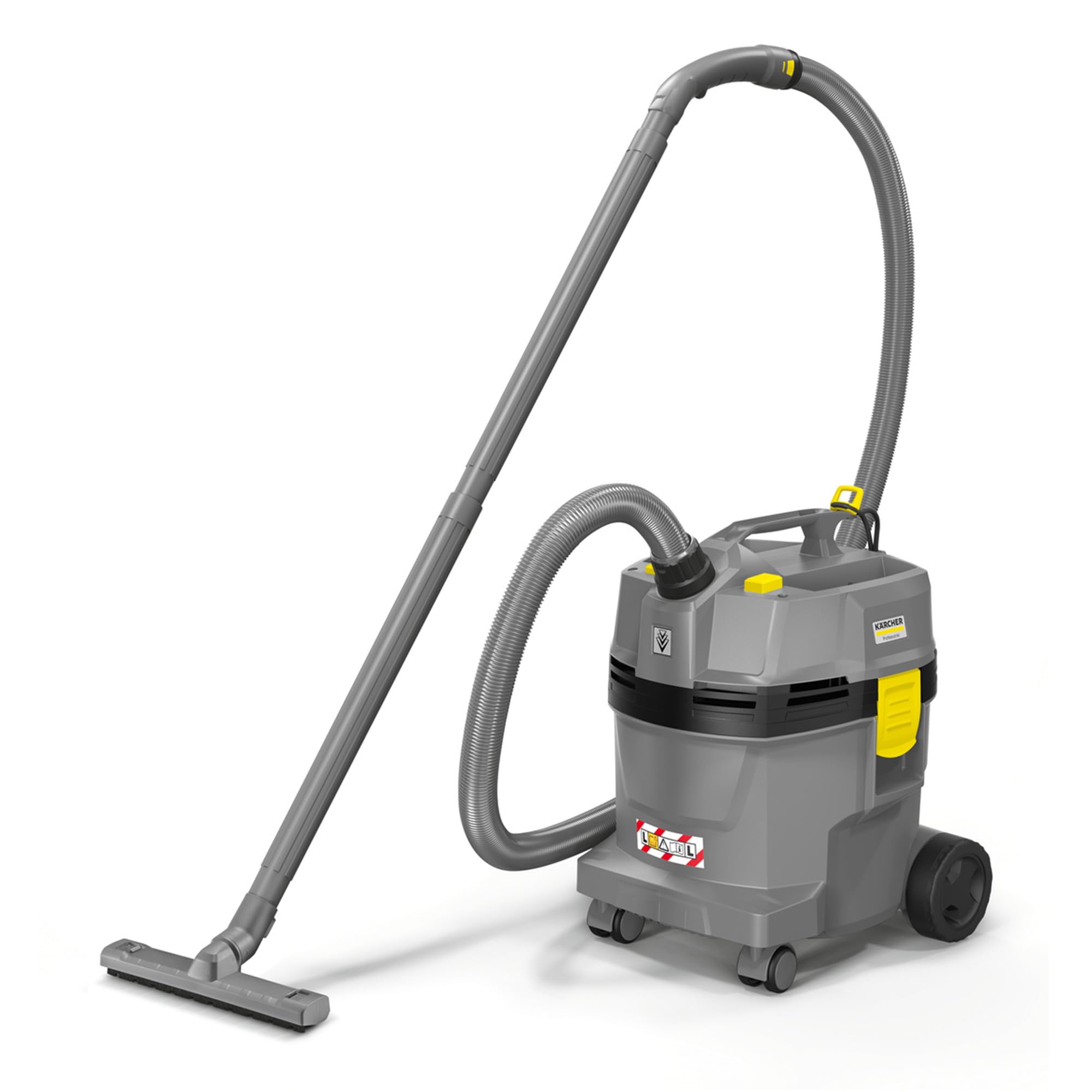 Aspirateur eau et poussières NT 22/1 Ap L 1300 W avec réservoir 22 L filtre cartouche PES tuyau 1,9 m et accessoires sols humides secs