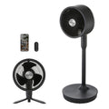 Ventilateur sans fil 2 en 1 sur pied et de table DUOCOOL Smart avec batterie rechargeable 45 h 5 vitesses mode Turbo télécommande et application
