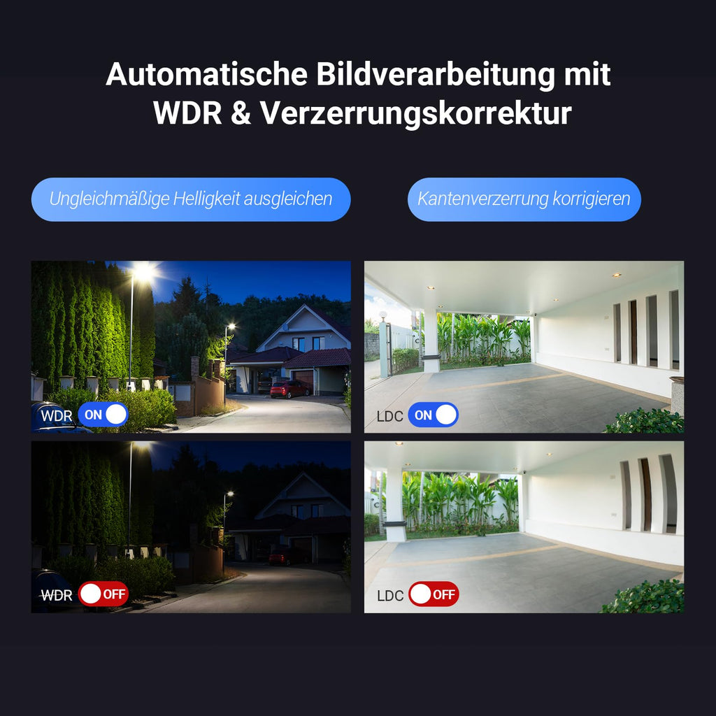Video-Türsprechanlage 4K mit 8 Zoll Touchscreen 2-Wege-Audio 7-in-1-Zutrittskontrolle Gesicht Handfläche RFID QR-Code Passwort
