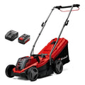Tondeuse à gazon sans fil GE-CM 18/33 Li Power X-Change 18V largeur de coupe 33 cm avec batterie 4,0 Ah et chargeur