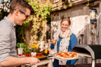 Gas-Pizzaofen Koda 12 für 50 mBar bis 500 °C mit 30 cm Backfläche und tragbarem Design für Garten und Balkon