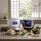 Cuiseur à riz intelligent Sakura 1,5L avec bol céramique 8 tasses logique floue avancée 6 fonctions de cuisson