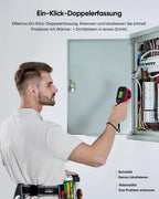 Wärmebildkamera E02 mit SuperIR 240 x 240 IR-Auflösung und visueller Kamera, 20 Hz, -20 °C bis 400 °C