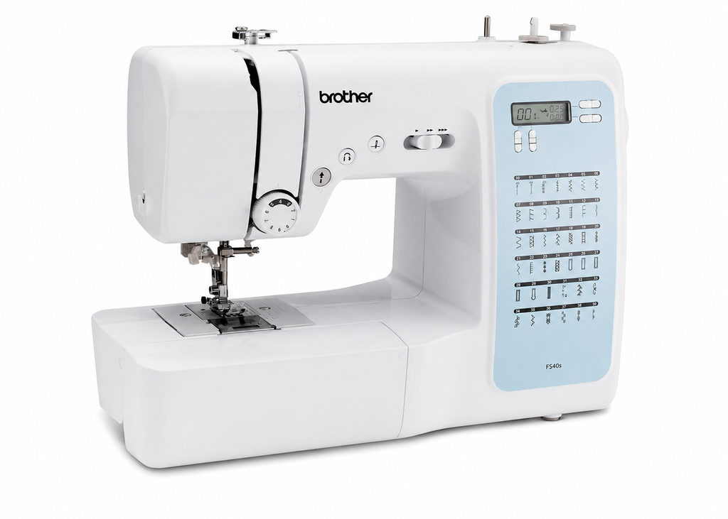 Machine à coudre électronique FS 40 avec écran LCD 40 points de couture et kit d'accessoires complet