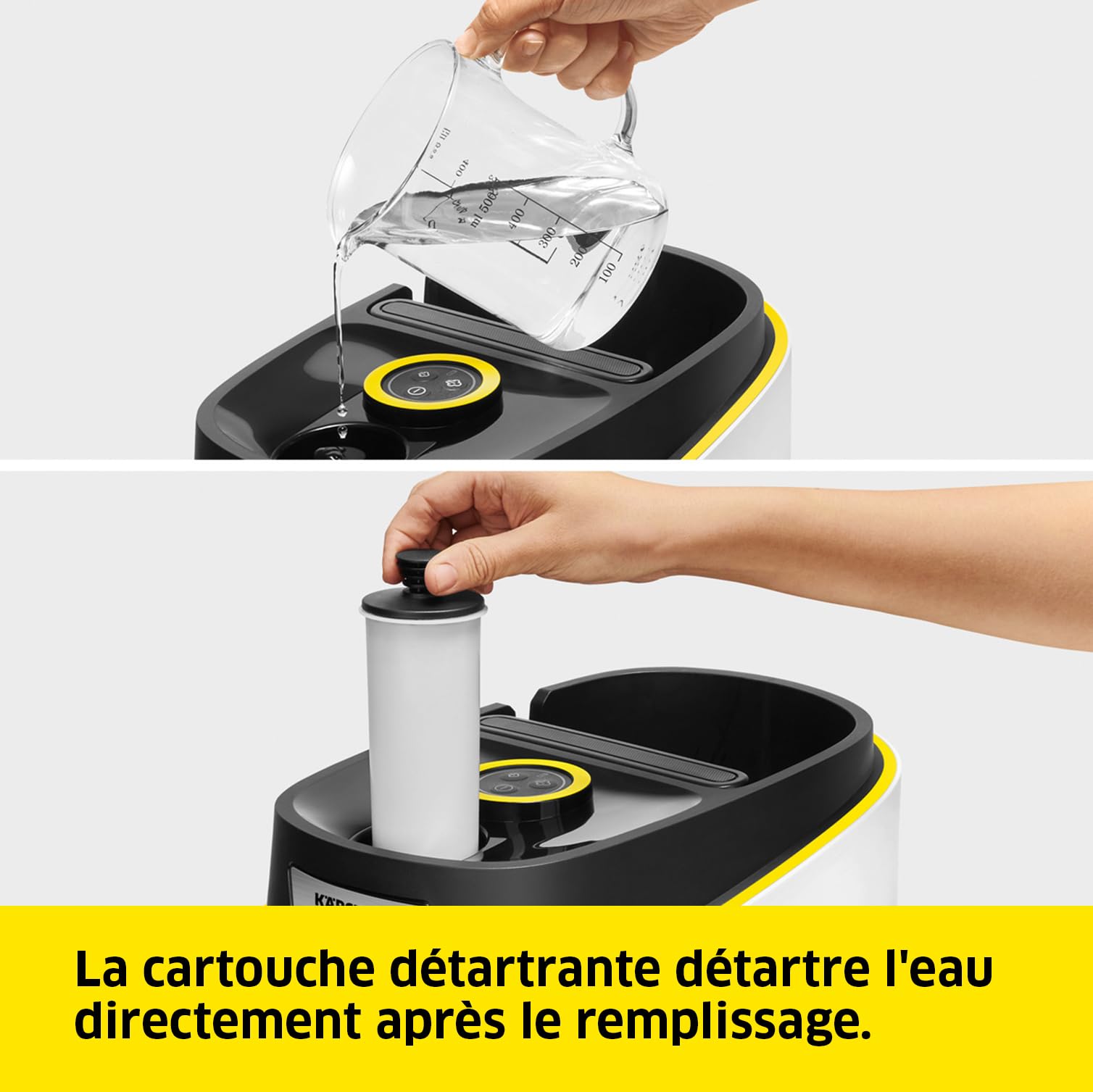 Nettoyeur vapeur SC 3 Deluxe 1900W pression vapeur 3,5 bar réservoir 1L avec kit nettoyage sol et buses