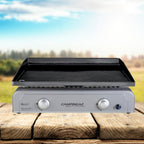 Plancha gaz BF L Blue Flame 6000 W avec plaque de cuisson extra large 65 x 50 cm