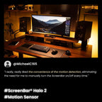 Lampe LED pour écran PC ScreenBar Halo 2 télécommande sans fil luminosité et température de couleur réglables USB