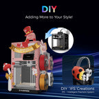 Imprimante 3D Adventurer 5X AD5X impression multicolore nivellement automatique vitesse 600 mm/s volume 220x220x220 mm