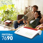 DSL-Router 7690 Wi-Fi 7 bis zu 7,1 GBit/s Dualband DSL Ethernet WAN Mesh Zigbee DECT Basis