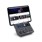 Kompaktes E-Drum Set Nitro Max mit 8-teiligem Mesh-Kit, Drum-Modul, Bluetooth und 10"""" Snare