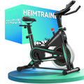 Heimtrainer Fahrrad mit 0-100% Widerstand, LCD-Display und Tablet-Halterung, bis 160 kg, 15 kg Schwungrad