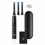 Brosse à dents électrique iO 6 avec 3 brossettes de rechange 5 modes de brossage capteur de pression écran interactif étui