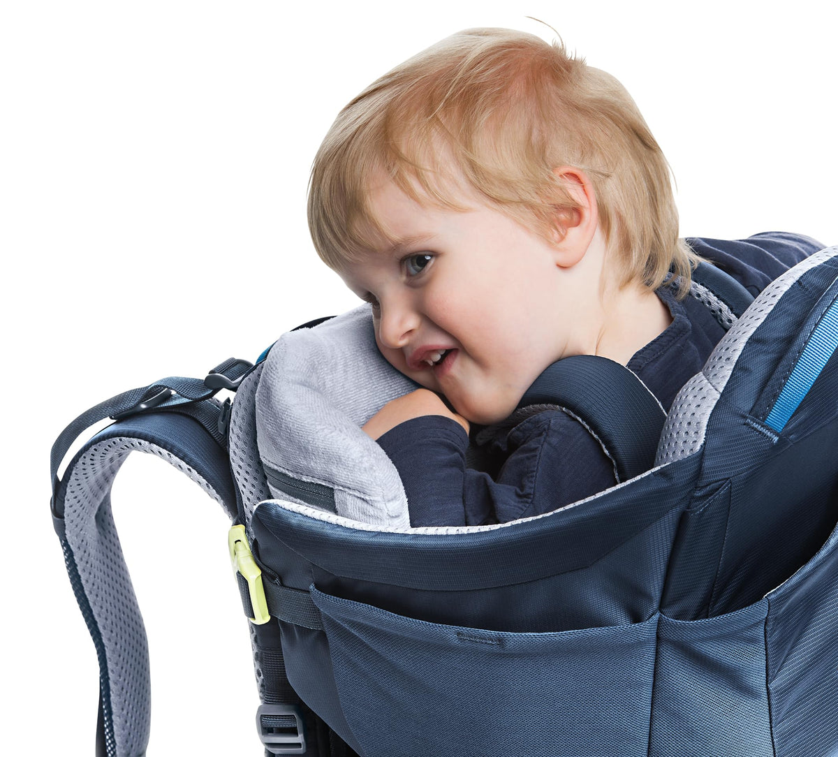 Kindertrage deuter Kid Comfort mit VariSlide-Rückenanpassung und VariFlex ECL Hüftflossen, bis 22 kg