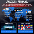Valise diagnostic auto K7 OBD II écran 7 pouces codage ECU fonctions bidirectionnelles 31 services diagnostic tous systèmes