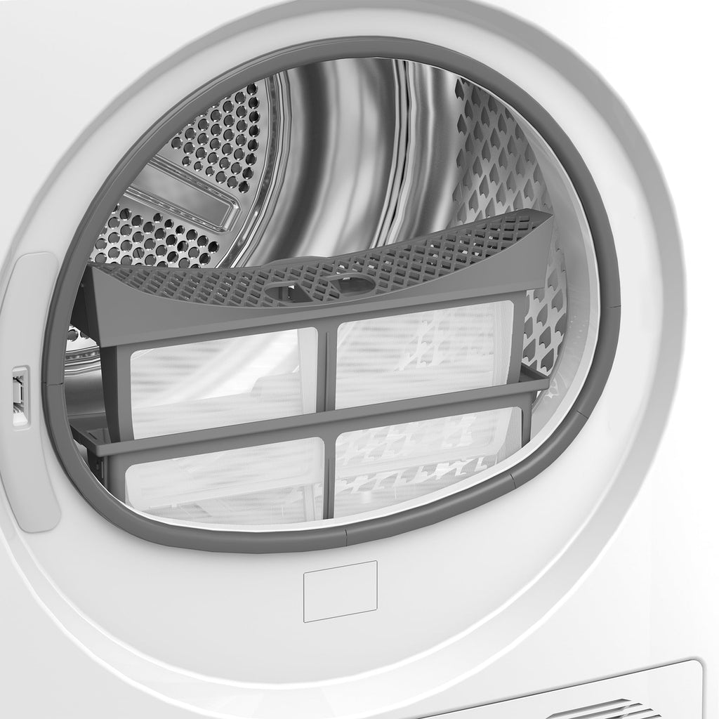 Wärmepumpentrockner B5T4824IF 8 kg Frontlader mit Dampffunktion und AquaWave Schontrommel Weiß