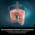 Eis- und Dessertmaschine CREAMi mit 7 Programmen 1,4 L 2 Dessertbehälter spülmaschinenfeste Teile