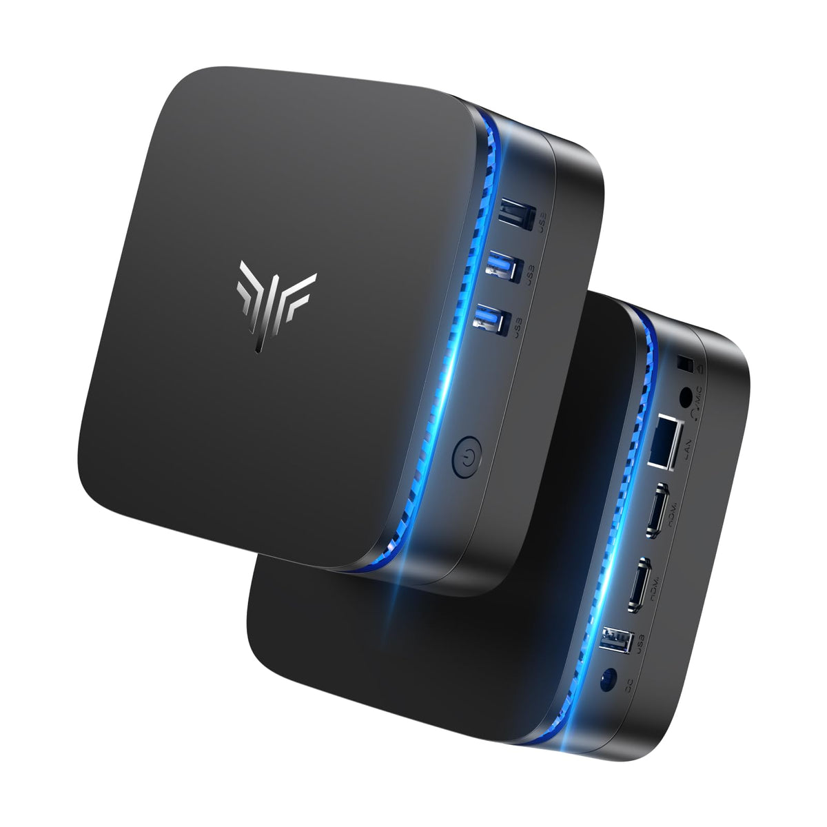 Mini-PC Intel N5030 mit 12 GB RAM 256 GB SSD Intel UHD Graphics 605 4K 60 Hz 2x HDMI 2.0 WiFi 5 Bluetooth 4.2 VESA-Halterung