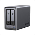 2-Bay NAS DXP2800 Intel N100 8 GB DDR5 2,5 GbE 2 M.2 NVMe Steckplätze bis 76 TB ohne Festplatten
