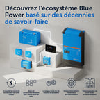 Contrôleur de charge solaire MPPT SmartSolar 100V 50A 12/24V Bluetooth pour système photovoltaïque avec suivi intelligent de puissance
