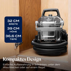 Teppich- und Polsterreiniger SpotClean HydroSteam 3689N mit Dampf- und Waschfunktion, 1000 W, 1,9 l/1,5 l Doppelbehälter