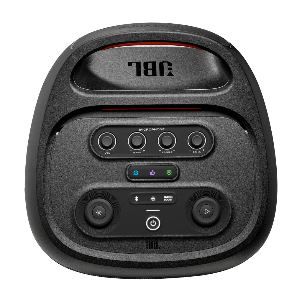 Tragbarer Bluetooth-Partylautsprecher PartyBox 720 800 W Stereo IPX4 spritzwassergeschützt mit Lichtshow und 15 Stunden Akkulaufzeit