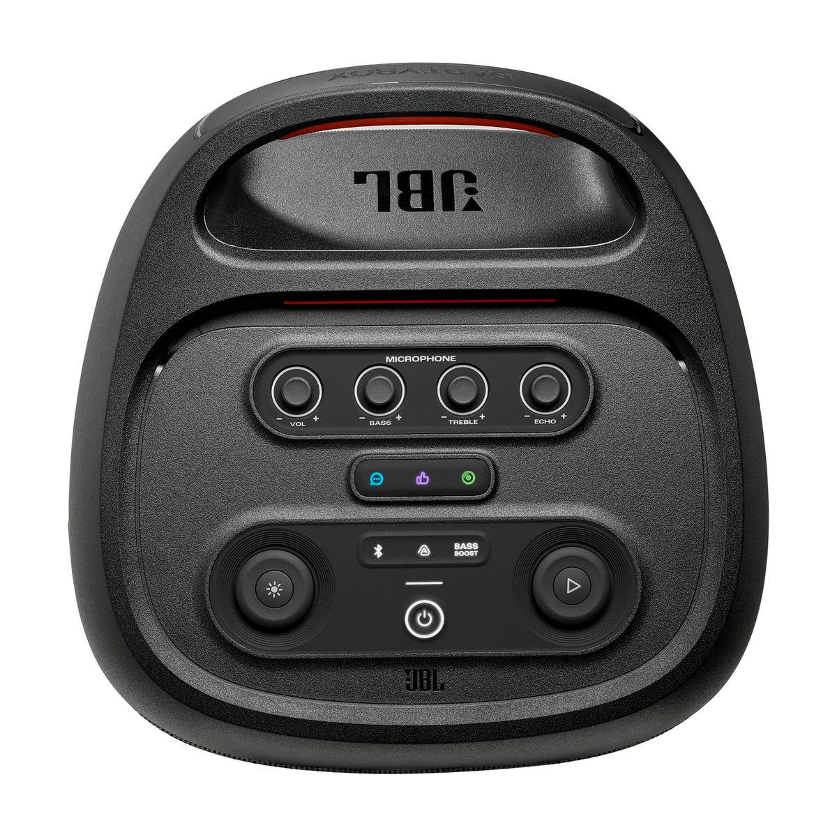 Tragbarer Bluetooth-Partylautsprecher PartyBox 720 800 W Stereo IPX4 spritzwassergeschützt mit Lichtshow und 15 Stunden Akkulaufzeit