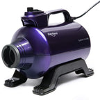 Sèche-cheveux pour chien SHD2600P pulseur haute vitesse 5.0 HP 2600 W avec vitesse réglable et accessoires de séchage