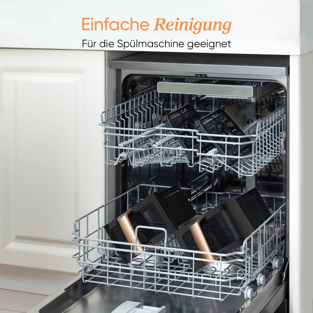 Heißluftfritteuse mit 2 Kammern und 8,5 L, Sichtfenster, 50 Rezepte in der Vesync-App, 1750 W