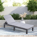 Bain de soleil jardin pliable dossier réglable en résine imitation rotin avec coussin lot de 2 dimensions 186 x 60 x 29 cm