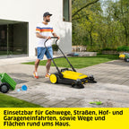 Kehrmaschine S 6 Twin mit 38 l Kehrgutbehälter und 2 Seitenbesen, max. 3000 m²/h
