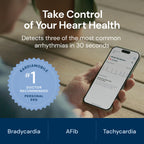Moniteur ECG personnel KardiaMobile 6L à 6 dérivations connecté smartphone avec capteur ECG portable Bluetooth