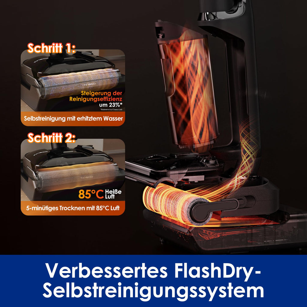 Nass-Trockensauger Floor ONE S7 Stretch Ultra mit DualBlock und FlashDry-Selbstreinigung, 50 Min Laufzeit