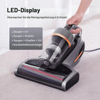Milbensauger BX7 Pro mit 700 W, UV-C-Licht und Ultraschall, 16 kPa Absaugung für Matratze, Sofa und Bett