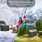 Kompressor-Kühlbox 43 Liter mit App-Steuerung LCD-Touchscreen 12/24 V AC-Anschluss Kühl- und Warmfunktion