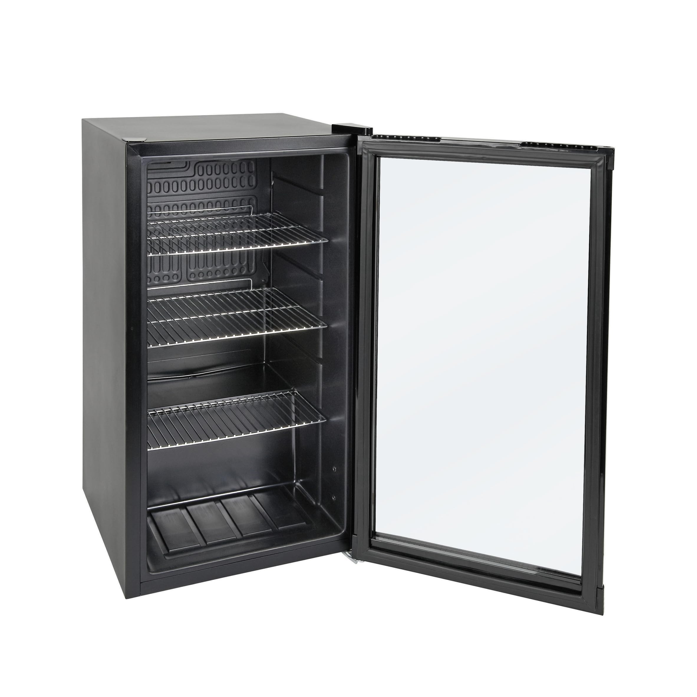 Réfrigérateur à boissons GPC1088 88L porte en verre réversible éclairage LED refroidissement statique
