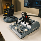 Flugsimulator-Set Xbox PC A320 Sidestick Schubhebel-Quadrant 1:1-Replik mit H.E.A.R.T-Magnetsensoren