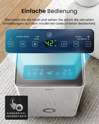 Luftentfeuchter 30L in 24h mit WLAN & App, Feuchtigkeitssensor und 4L Wassertank