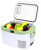 Glacière électrique à compression 12,8L avec alimentation 12V 24V 220V refroidissement jusqu'à -18°C