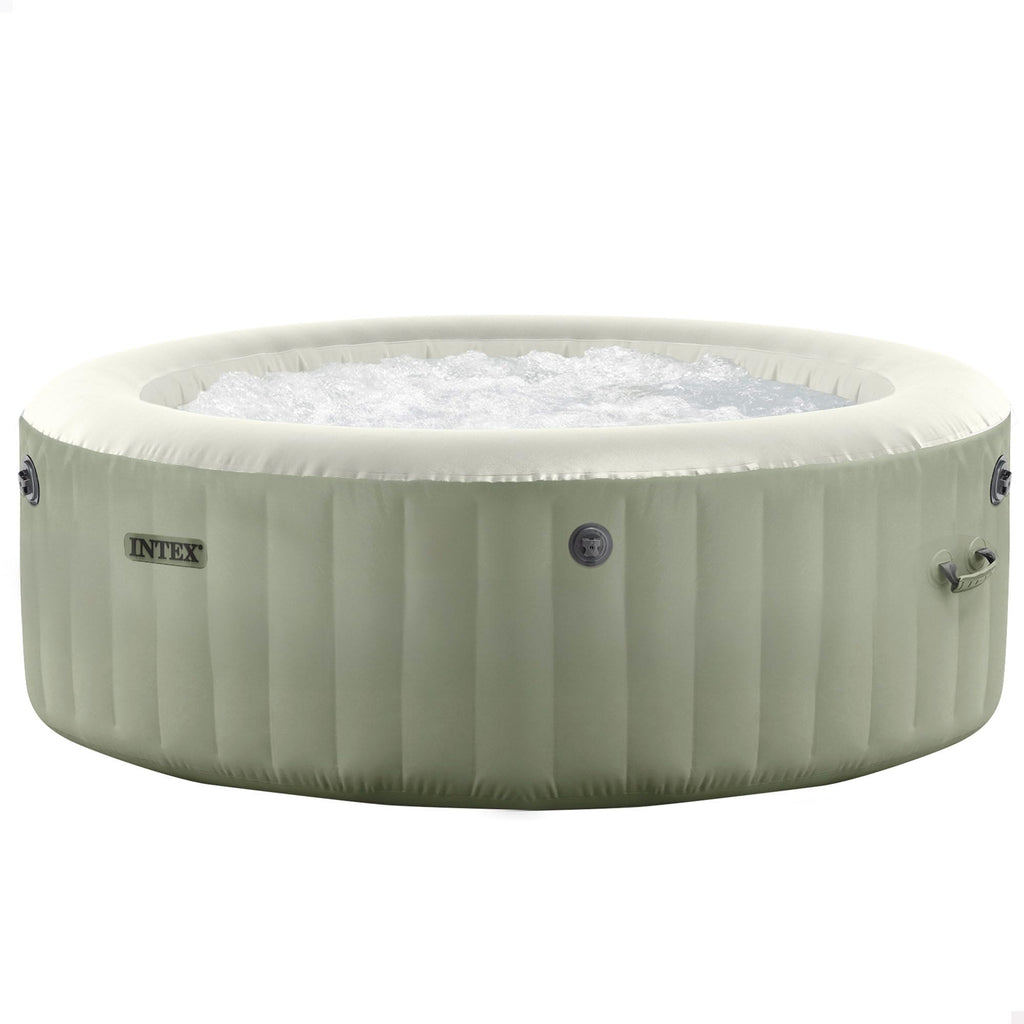 Spa gonflable PureSpa Olive 28428NP 6 places capacité 1098 litres avec diffuseur à bulles et accessoires de filtration