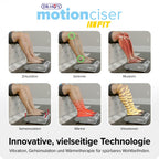 Elektrisches Fußmassagegerät MotionCiser Fit mit Gehsimulation, Vibration und Wärmetherapie, 10 Vibrationsstufen, 5 Wärmestufen, inkl. Fernbedienung