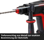 Akku-Bohrhammer TP-HD 18/26 Li BL Solo mit 18 V Brushless-Motor, 2,6 J und SDS-plus für 26 mm Bohrleistung in Beton, 4 Funktionen, im Koffer ohne Akku