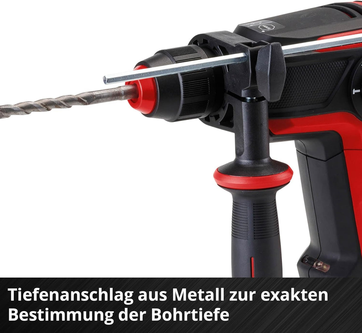 Akku-Bohrhammer TP-HD 18/26 Li BL Solo mit 18 V Brushless-Motor, 2,6 J und SDS-plus für 26 mm Bohrleistung in Beton, 4 Funktionen, im Koffer ohne Akku